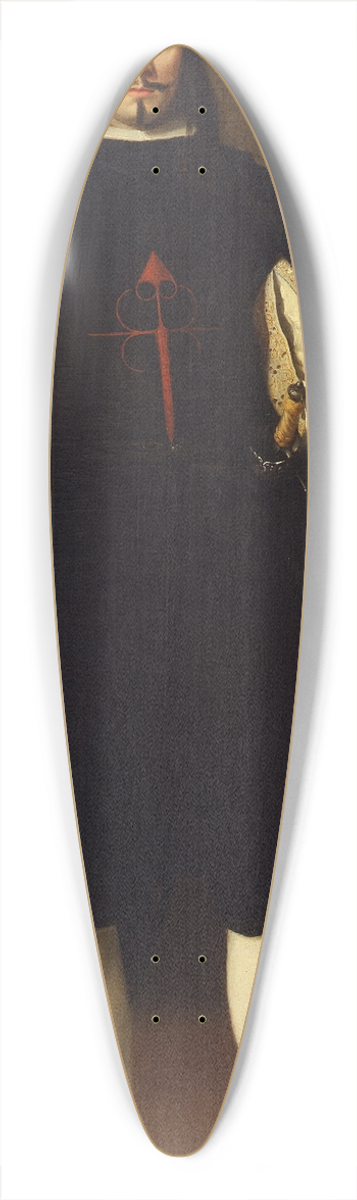 Bartolom Estebn Murillo - Portrait of Don Diego Felix de Esquivel y Aldama 39.3 inch art pintail longboard deck
