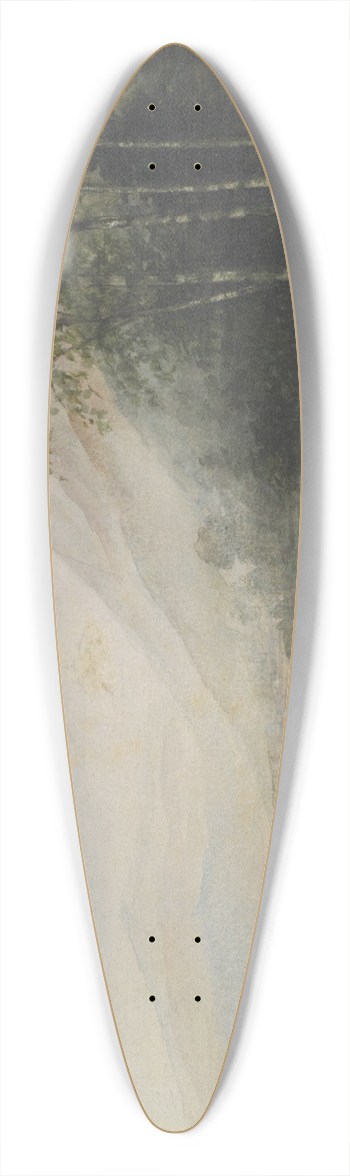 Benjamin Leader - Bettws  Y  Coed, North Wales 39.3 inch art pintail longboard deck