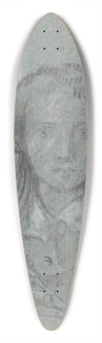 Benjamin West - Artists Son Writing 39.3 inch art pintail longboard deck