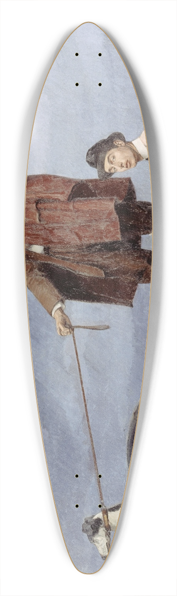 Bernard Boutet de Monvel - Dunoyer de Segonzac et Boussingault peignant 39.3 inch art pintail longboard deck