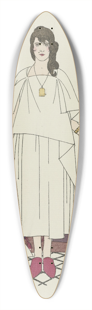 Bernard Boutet de Monvel - Les beaux jours de fez ; ou ; la fatma improvise 39.3 inch art pintail longboard deck