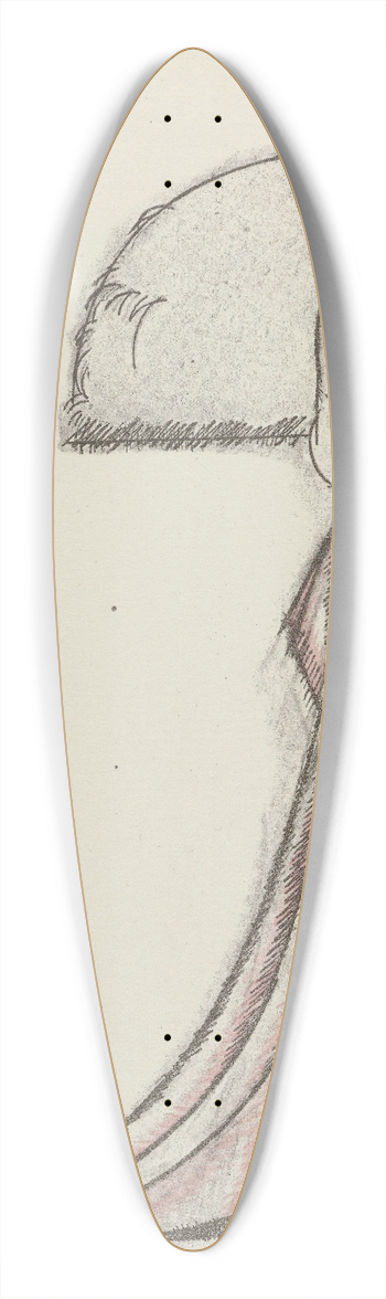Bernard Boutet de Monvel - Une robe du soir de Worth 39.3 inch art pintail longboard deck