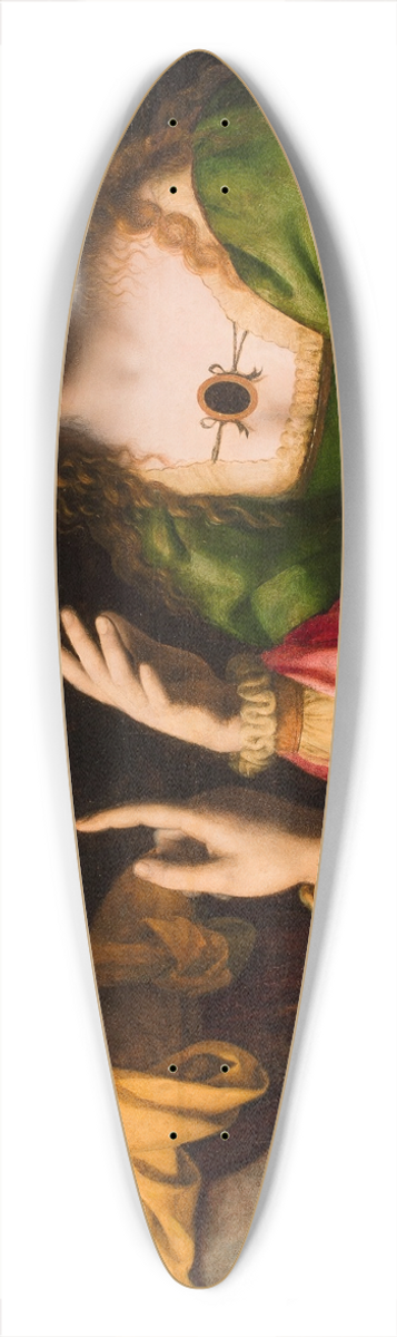 Bernardino Luini - The Conversion of the Magdalen 39.3 inch art pintail longboard deck