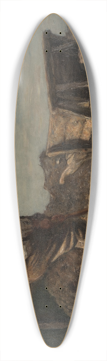 Bernard Koldeweij - De Daglooner 39.3 inch art pintail longboard deck