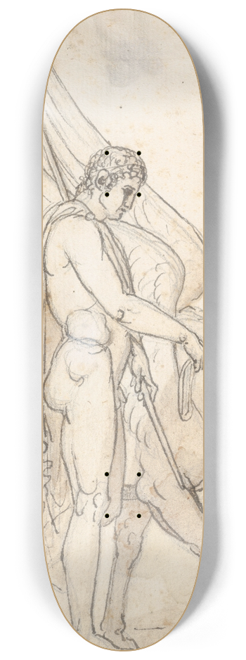 Bertel Thorvaldsen - Bellerophon and Pegasus 8.25 inch art skate deck