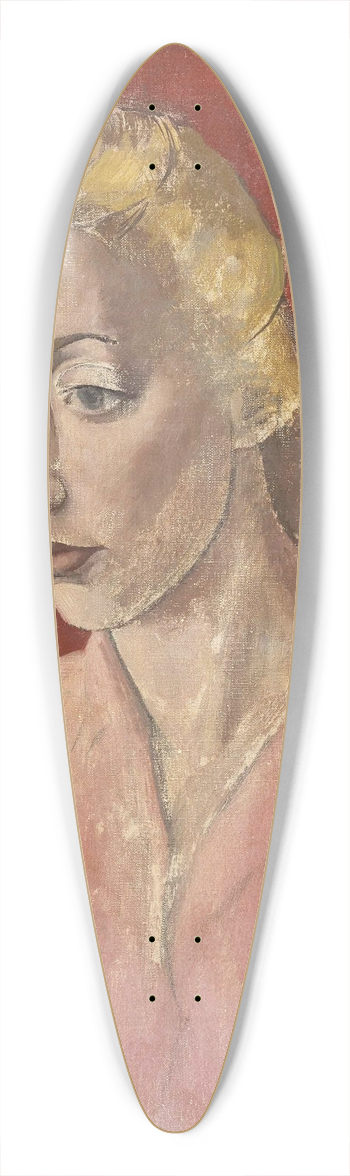 Bernard Meninsky - Woman with Golden Hair 39.3 inch art pintail longboard deck