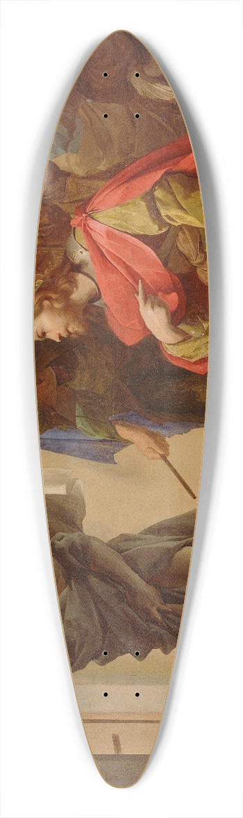 Bernardo Cavallino - The Shade of Samuel Invoked by Saul 39.3 inch art pintail longboard deck