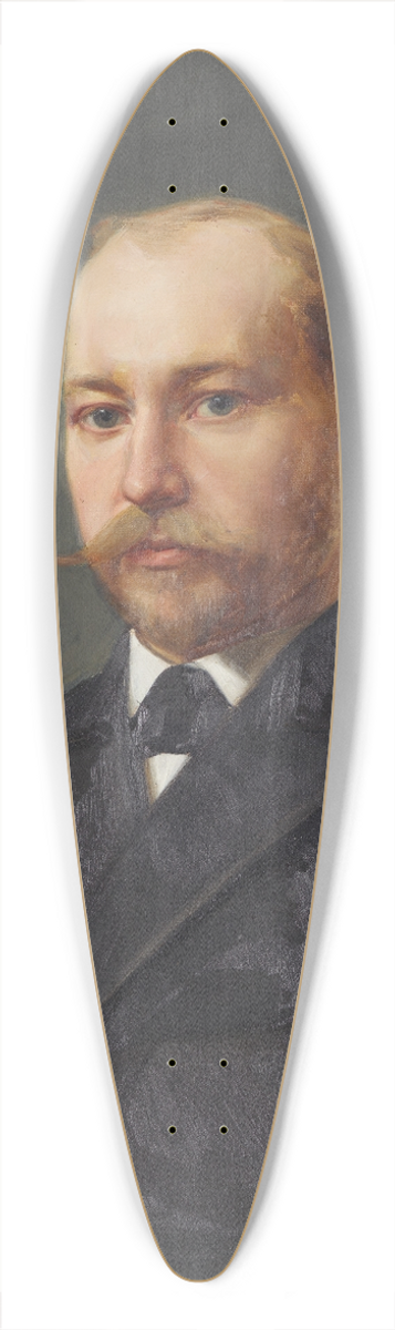 Bernhard sterman - Portrait of John Jderstrm (1861-1918) 39.3 inch art pintail longboard deck