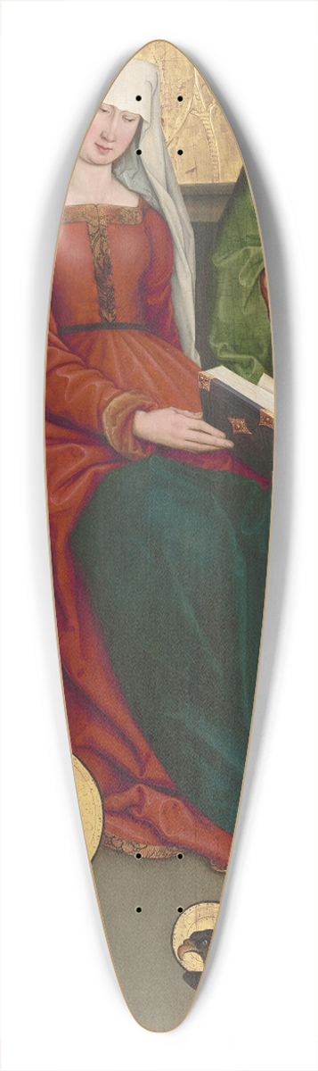 Bernhard Strigel - Saint Mary Salome and Her Family 39.3 inch art pintail longboard deck