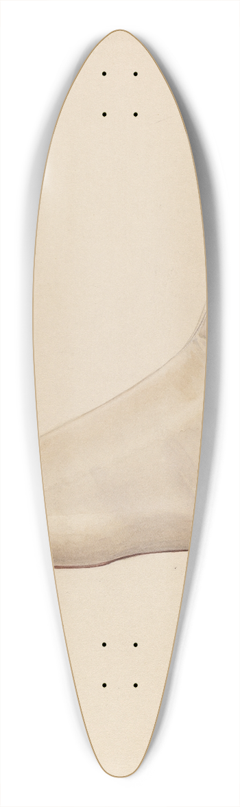 Bessie Forman - Shoe 39.3 inch art pintail longboard deck