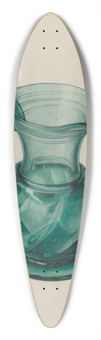 Beverly Chichester - Pitcher 39.3 inch art pintail longboard deck