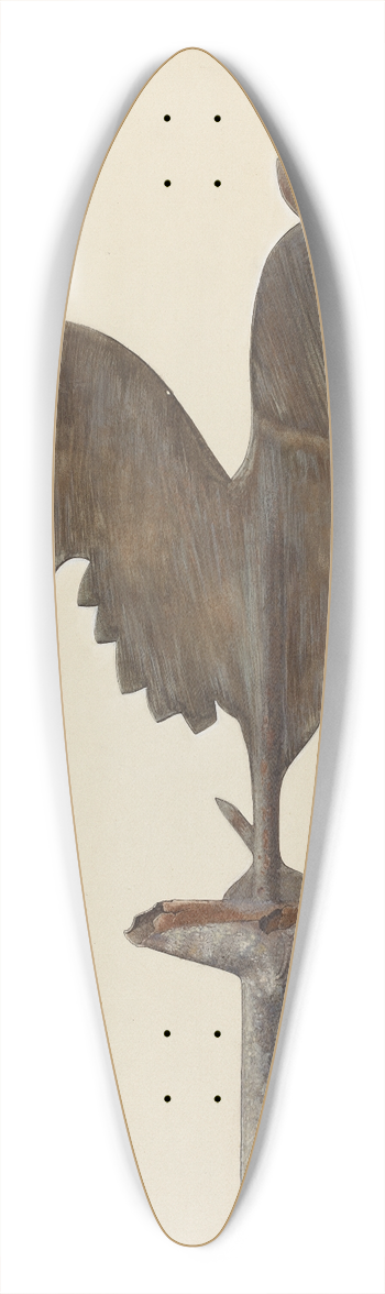 Beverly Chichester - Weather Vane 39.3 inch art pintail longboard deck