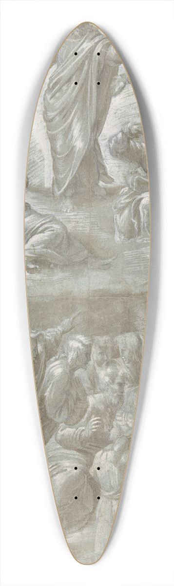 Biagio Pupini - The Transfiguration, after Raphael 39.3 inch art pintail longboard deck