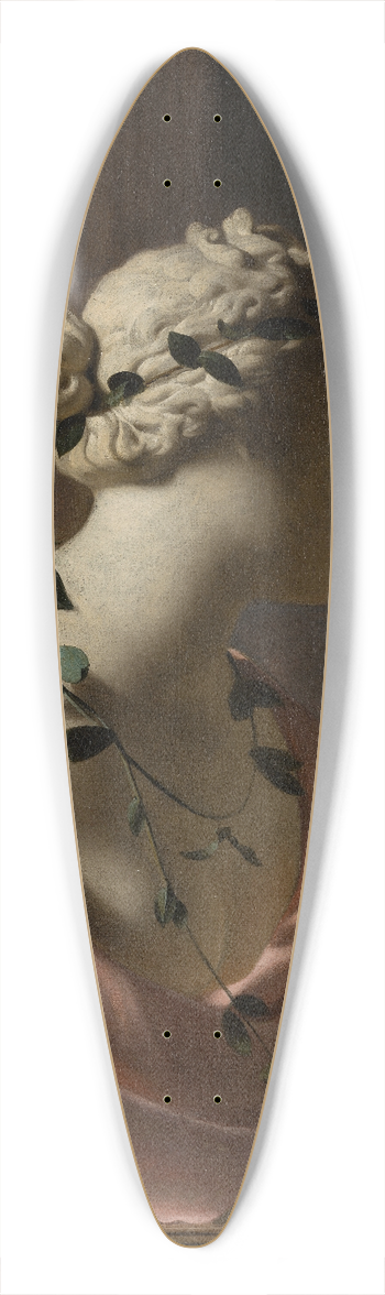 Caesar Van Everdingen - Trompe lOeil with a Bust of Venus 39.3 inch art pintail longboard deck