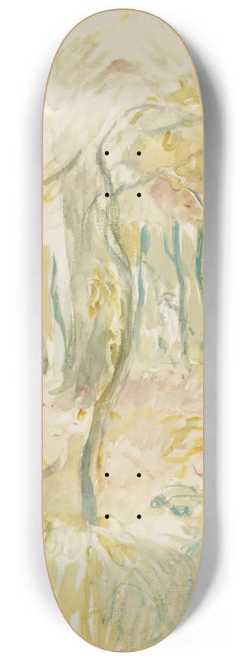 Berthe Morisot - Sous-Bois 8.25 inch art skate deck