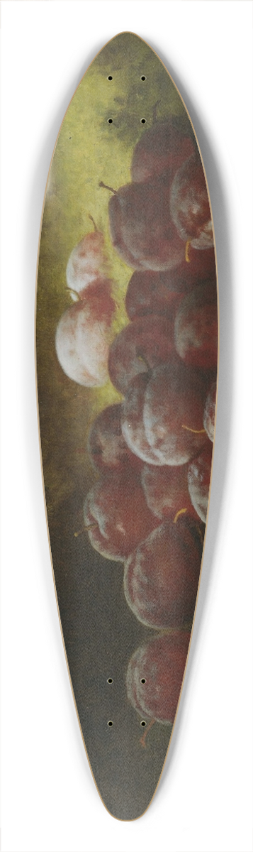 Carducius Plantagenet Ream - Purple Plums 39.3 inch art pintail longboard deck