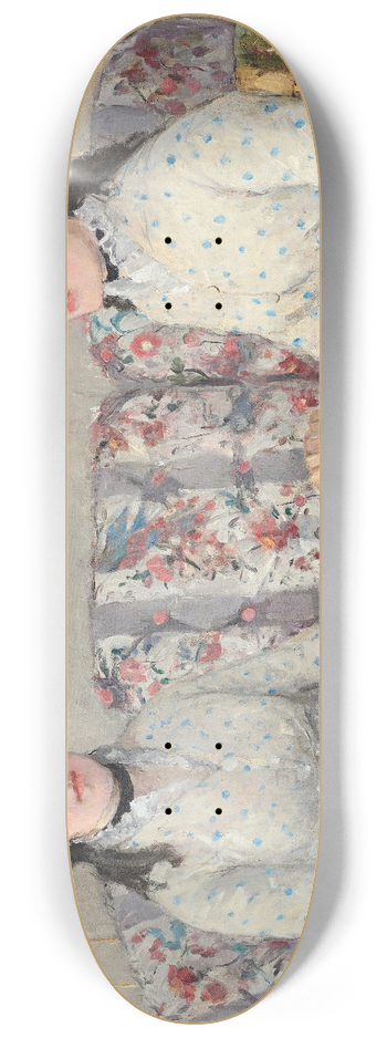 Berthe Morisot - The Sisters 8.25 inch art skate deck