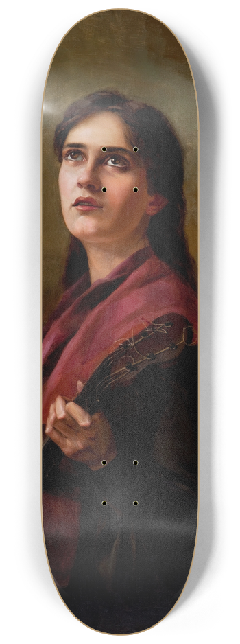 Berthe Worms - Sentimental Song 8.25 inch art skate deck