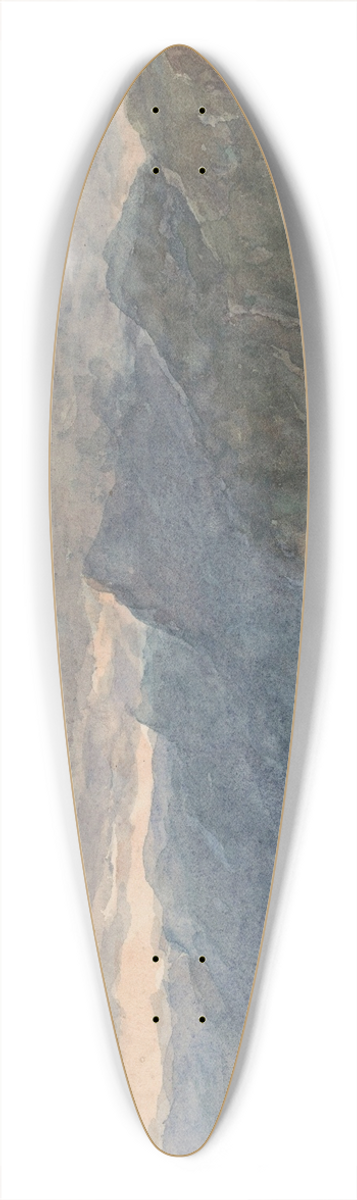 Carel Nicolaas Storm van 's-Gravesande - Uri-See 39.3 inch art pintail longboard deck