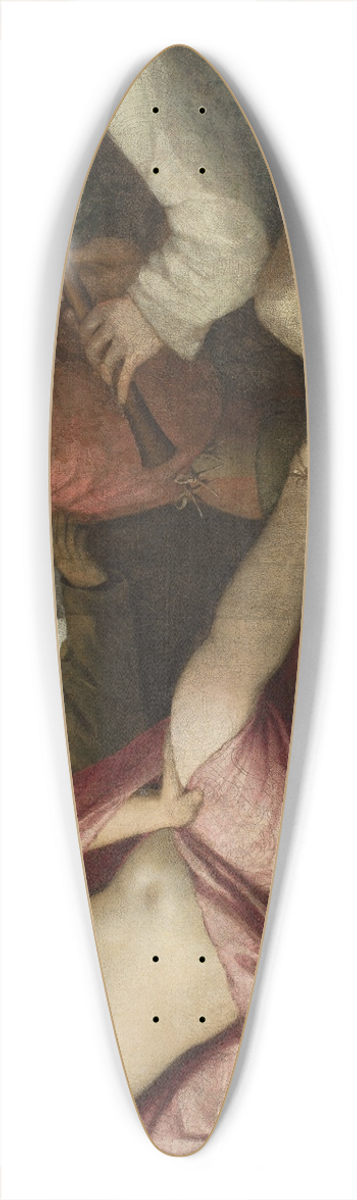 Cariani - Village concert 39.3 inch art pintail longboard deck