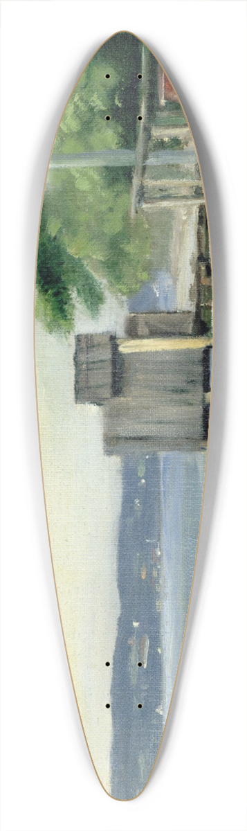 Carl Bolze - Badehtte am Starnberger See bei Ambach 39.3 inch art pintail longboard deck