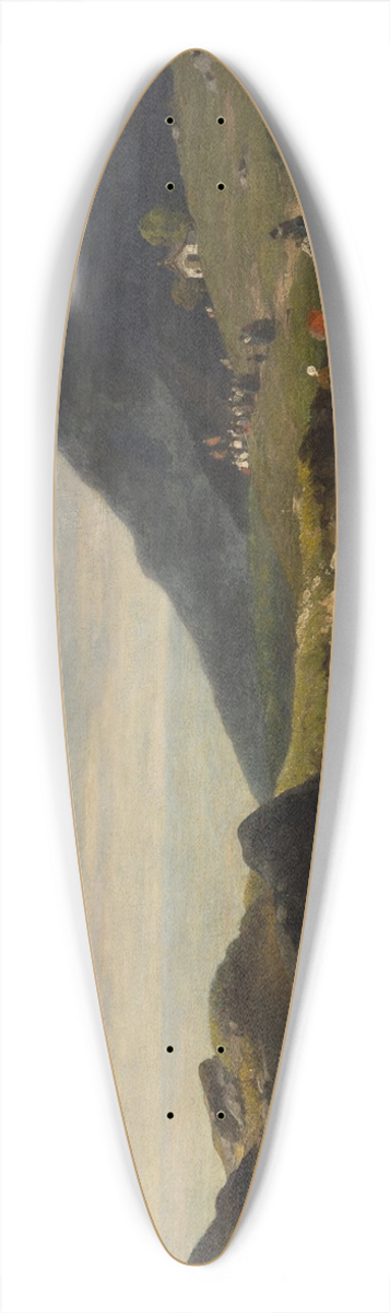 Carl Bolze - Prozession 39.3 inch art pintail longboard deck