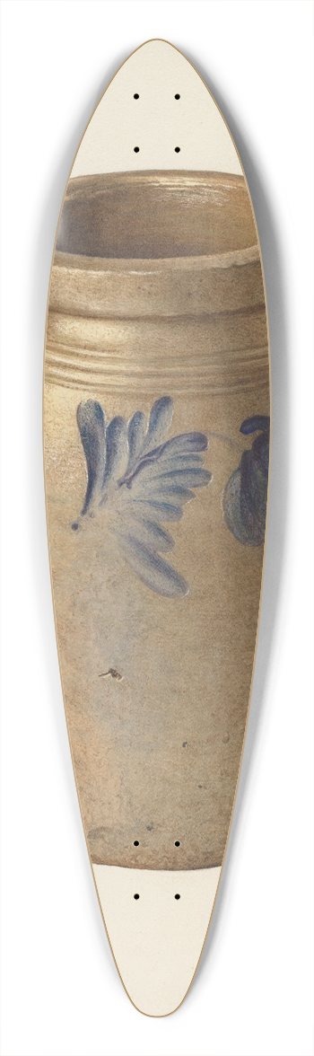 Carl Buergerniss - Jar 39.3 inch art pintail longboard deck