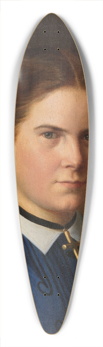 Carl Christian Vogel von Vogelstein - Portrt der Klara Schrader 39.3 inch art pintail longboard deck