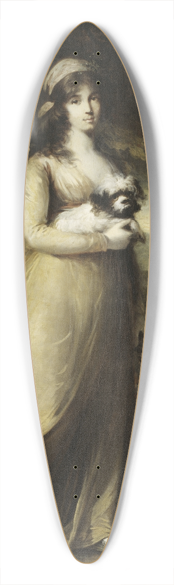 Carl Frederik von Breda - Teresa Vandoni, Italian Singer at the Royal Opera, Stockholm 39.3 inch art pintail longboard deck
