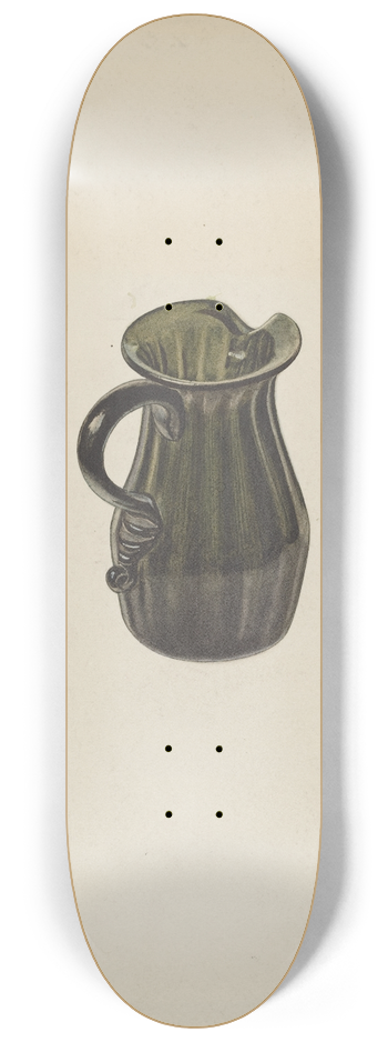 Beverly Chichester - Cream Pitcher 8.25 inch art skate deck
