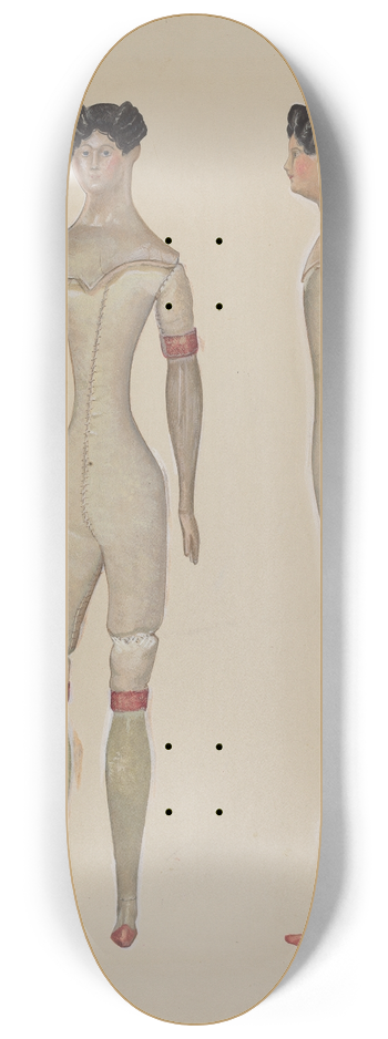 Beverly Chichester - Doll 8.25 inch art skate deck