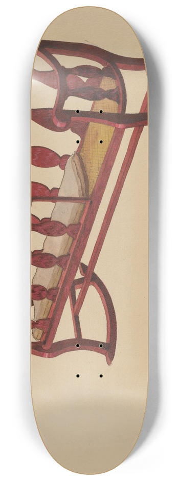 Beverly Chichester - Rocking Settee Cradle 8.25 inch art skate deck