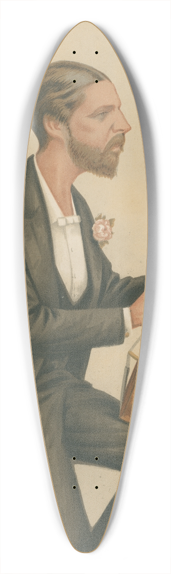 Carlo Pellegrini - Musicians; First Violin, H.R.H. Duke of Edinburgh, January 10, 1874 39.3 inch art pintail longboard deck