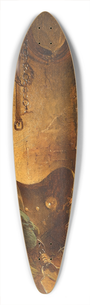 Carl Pischinger - A loyal friend in the horse stable 39.3 inch art pintail longboard deck
