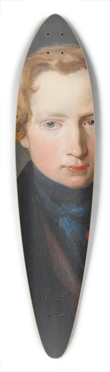 Carl Rahl - Portrait Carl Jodocus Meyers 39.3 inch art pintail longboard deck