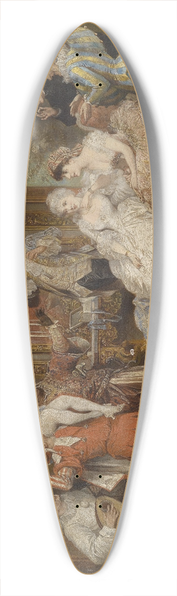 Carl Schweninger, Jr - Karneval 39.3 inch art pintail longboard deck