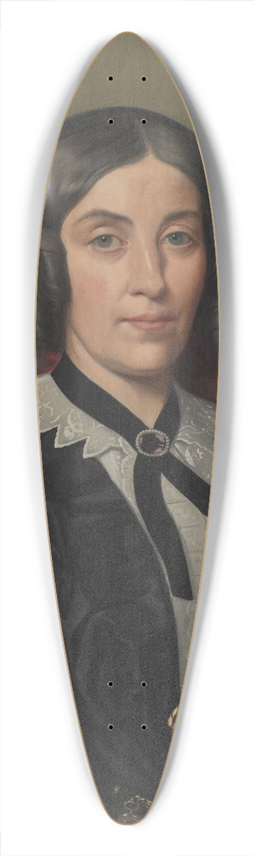 Carl Stefan Bennet - Margaret Seton (1805-1870) 39.3 inch art pintail longboard deck