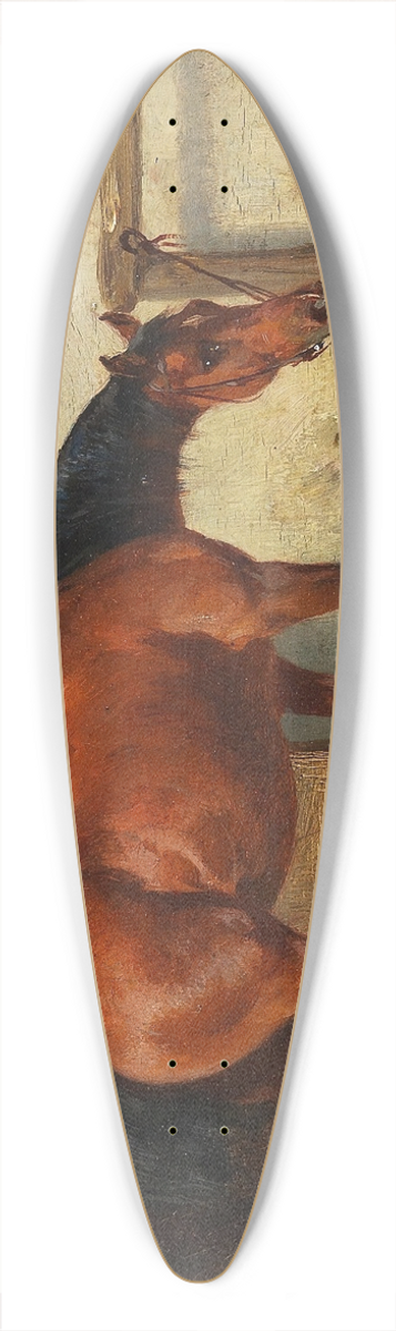Carl Steffeck - Ein Guter Freund 39.3 inch art pintail longboard deck