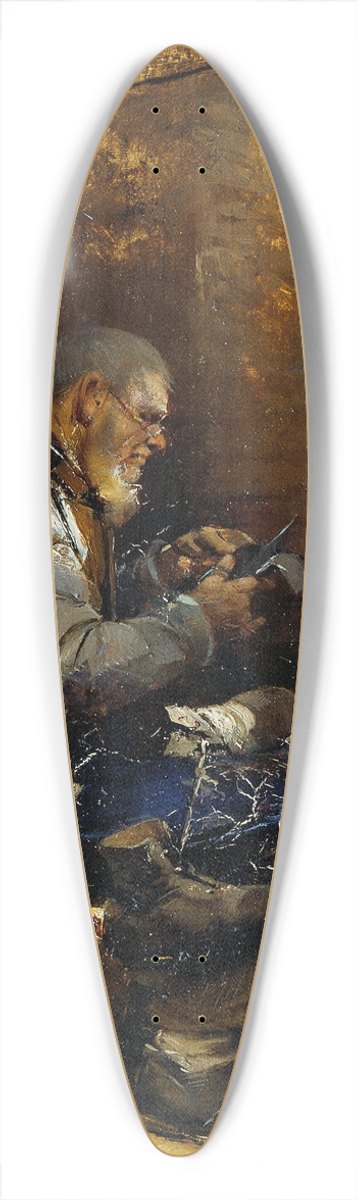 Carl Von Merode - Bauernschuster 39.3 inch art pintail longboard deck