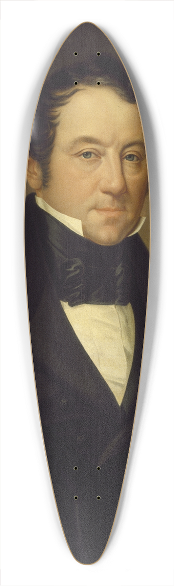 Carl Wilhelm Nordgren - Carl Henric Cantzler 39.3 inch art pintail longboard deck