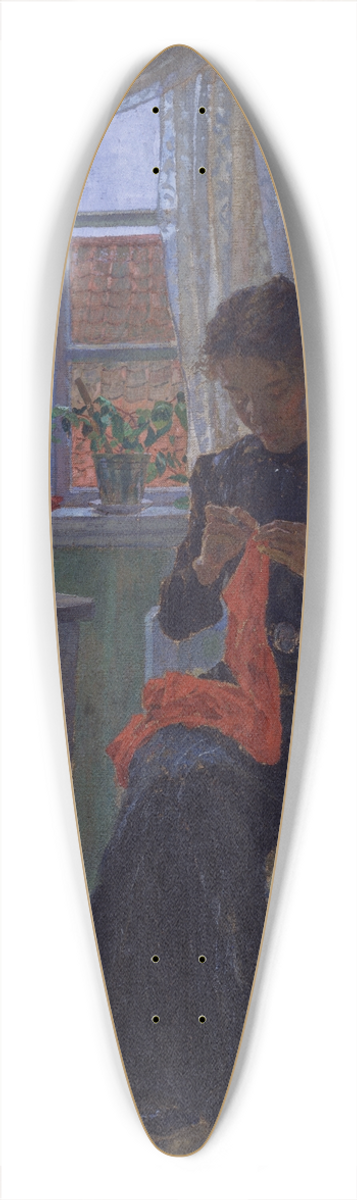 Carl Wilhelmson - Interior Bohusln 39.3 inch art pintail longboard deck