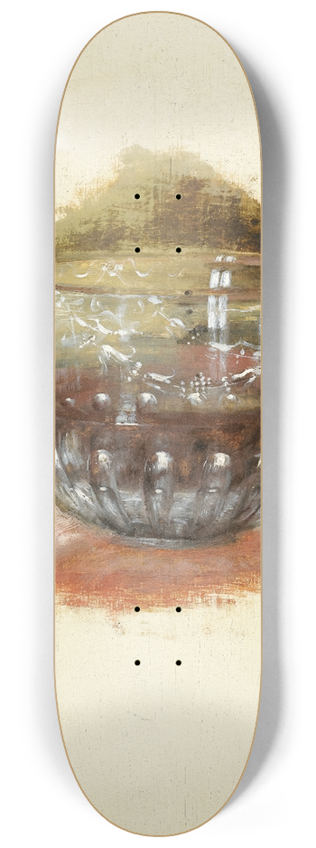 Blaise-Alexandre Desgoffe - Study Of A 16th Century Rock Crystal Goblet 8.25 inch art skate deck