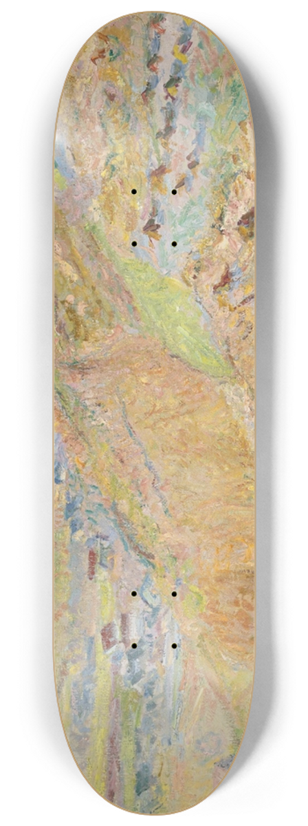 Blanche Hosched-Monet - La Cte  Giverny (Le Coteau) 8.25 inch art skate deck