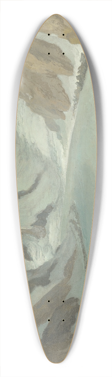 Caspar Wolf - Finsteraargletscher mit Blick auf das Finsteraarhorn 39.3 inch art pintail longboard deck