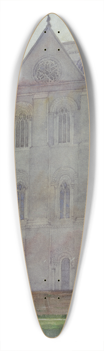 Cass Gilbert - North Transept, Winchester Cathedral, England 39.3 inch art pintail longboard deck