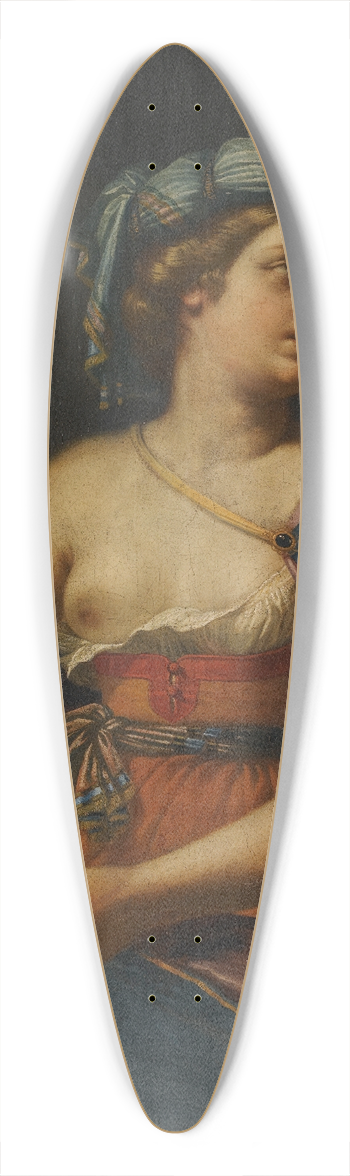 Cesare Gennari - A Sibyl 39.3 inch art pintail longboard deck