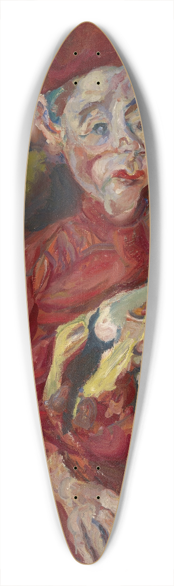 Cham Soutine - Child with a Toy 39.3 inch art pintail longboard deck
