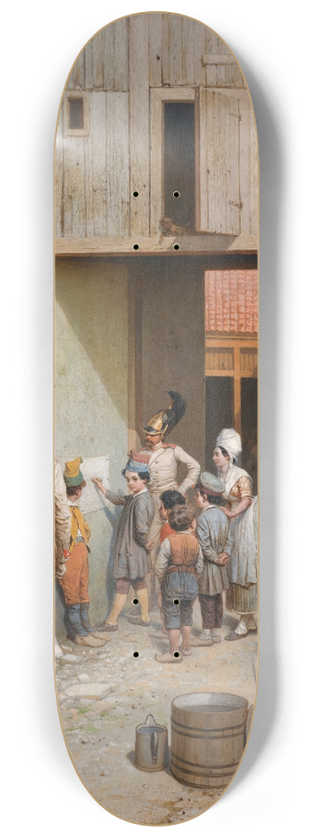 Bogdan Pavlovich Villevalde - Asking For Directions 8.25 inch art skate deck