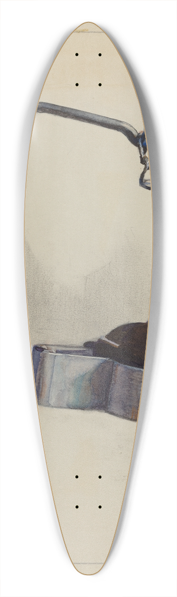 Charles Caseau - Lamp 39.3 inch art pintail longboard deck
