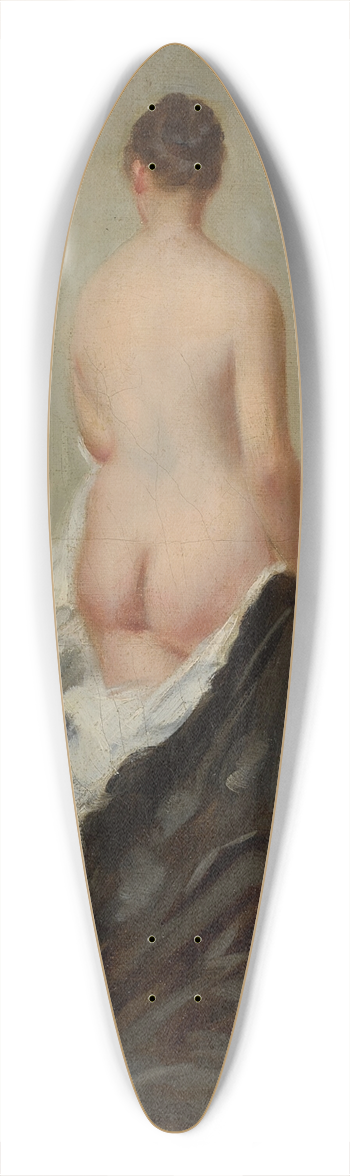 Charles Chaplin - Nude, Seen from Behind 39.3 inch art pintail longboard deck